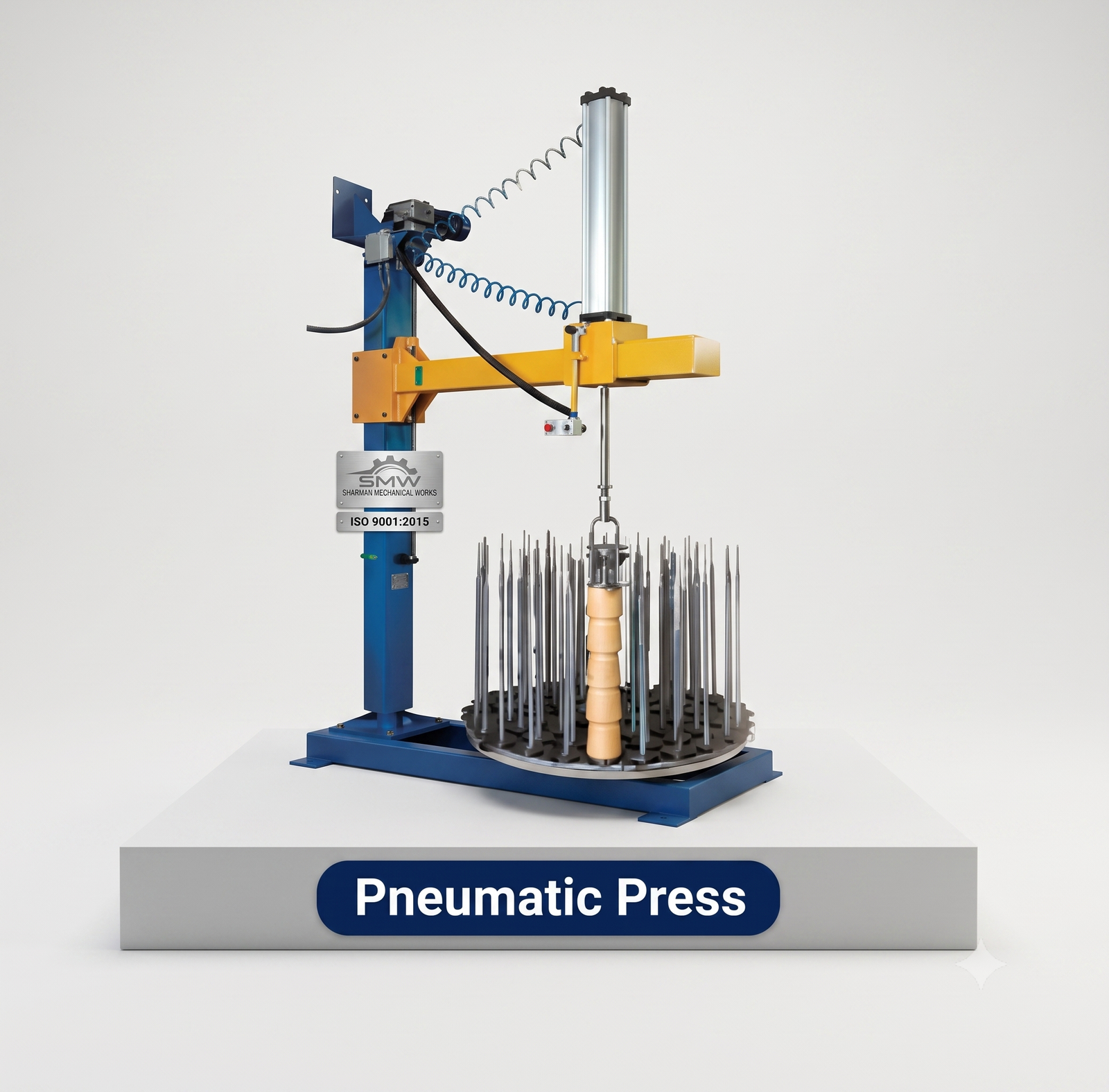Pneumatic Press And Dyeing Carriers