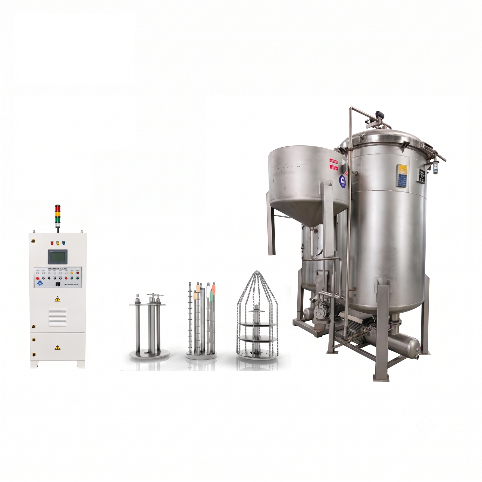 HTHP Vertical Yarn Package Dyeing Machine
